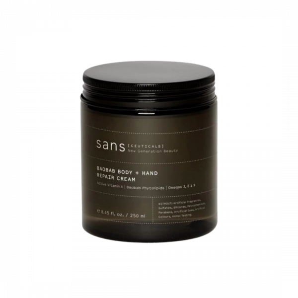 sans [CEUTICALS] Baobab Body & Hand Repair Cream (250mL)