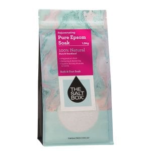 The Salt Box Natural Epsom Salts 1.5kg