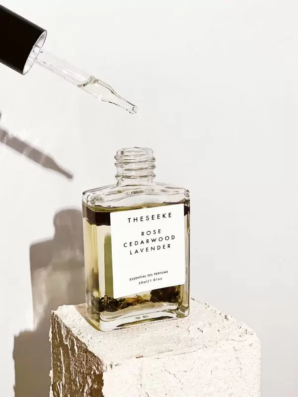 Theseeke Rose Cedarwood Lavender Perfume 30ml - Image 2