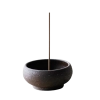 Ume Wabi Sabi Stoneware Mud Clay Incense Bowl