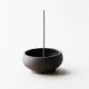 Ume Wabi Sabi Stoneware Mud Clay Incense Bowl - Image 2