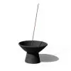Ume Shibui Porcelain Incense Holder & Gold Dome - Image 2