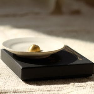 WHITE MOUNTAIN JADE INCENSE DISH